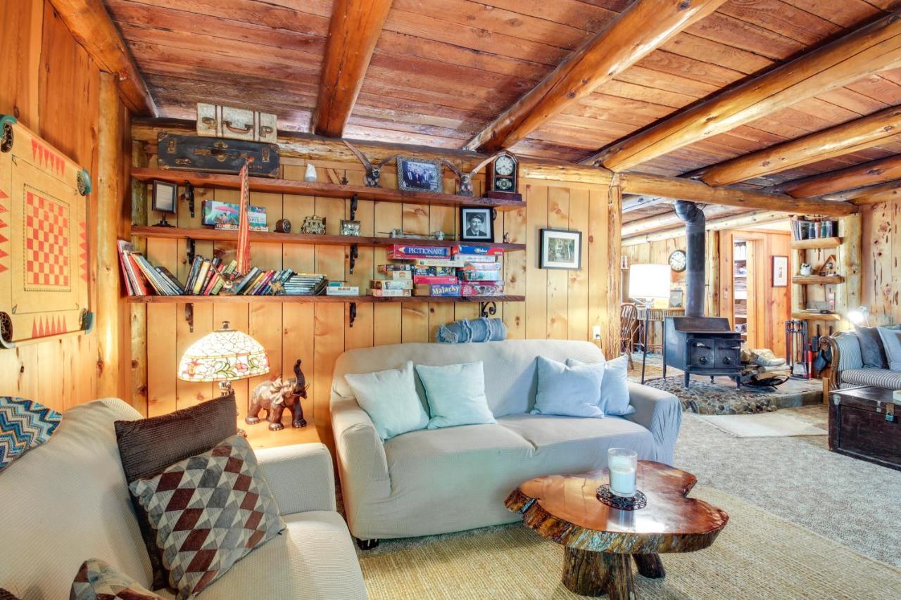 Rustic Bandon Log Cabin On 5 Acres Of Woodlands! Kültér fotó