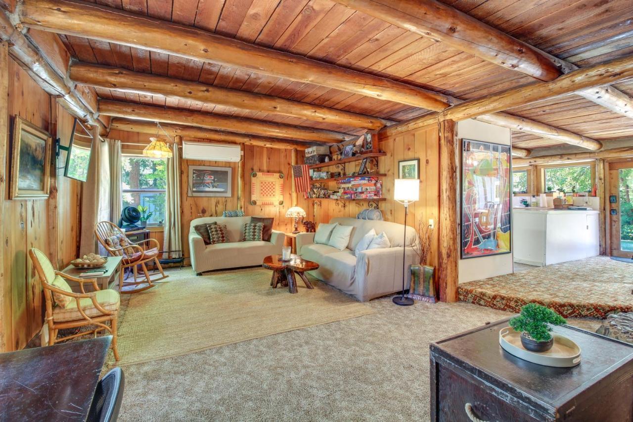 Rustic Bandon Log Cabin On 5 Acres Of Woodlands! Kültér fotó