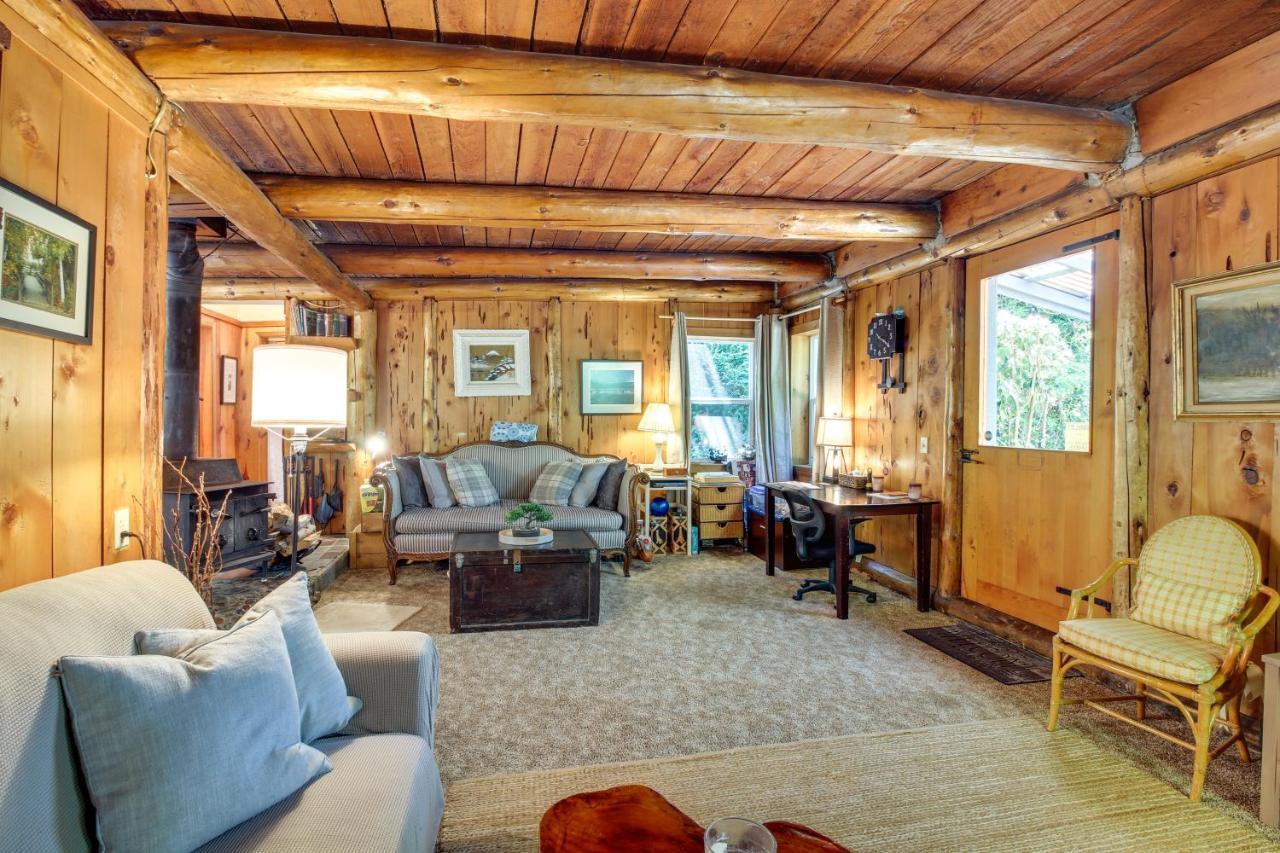 Rustic Bandon Log Cabin On 5 Acres Of Woodlands! Kültér fotó