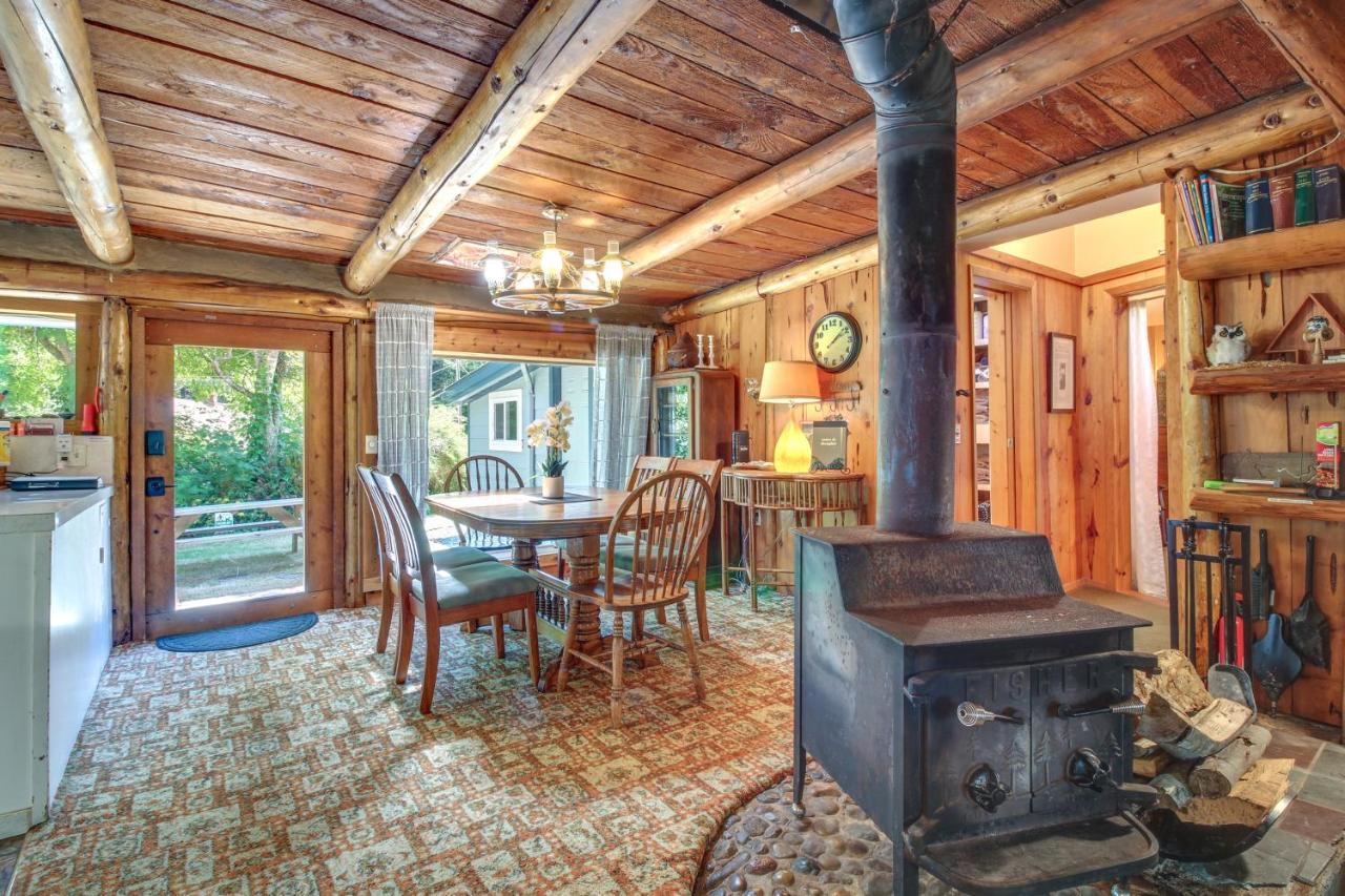 Rustic Bandon Log Cabin On 5 Acres Of Woodlands! Kültér fotó